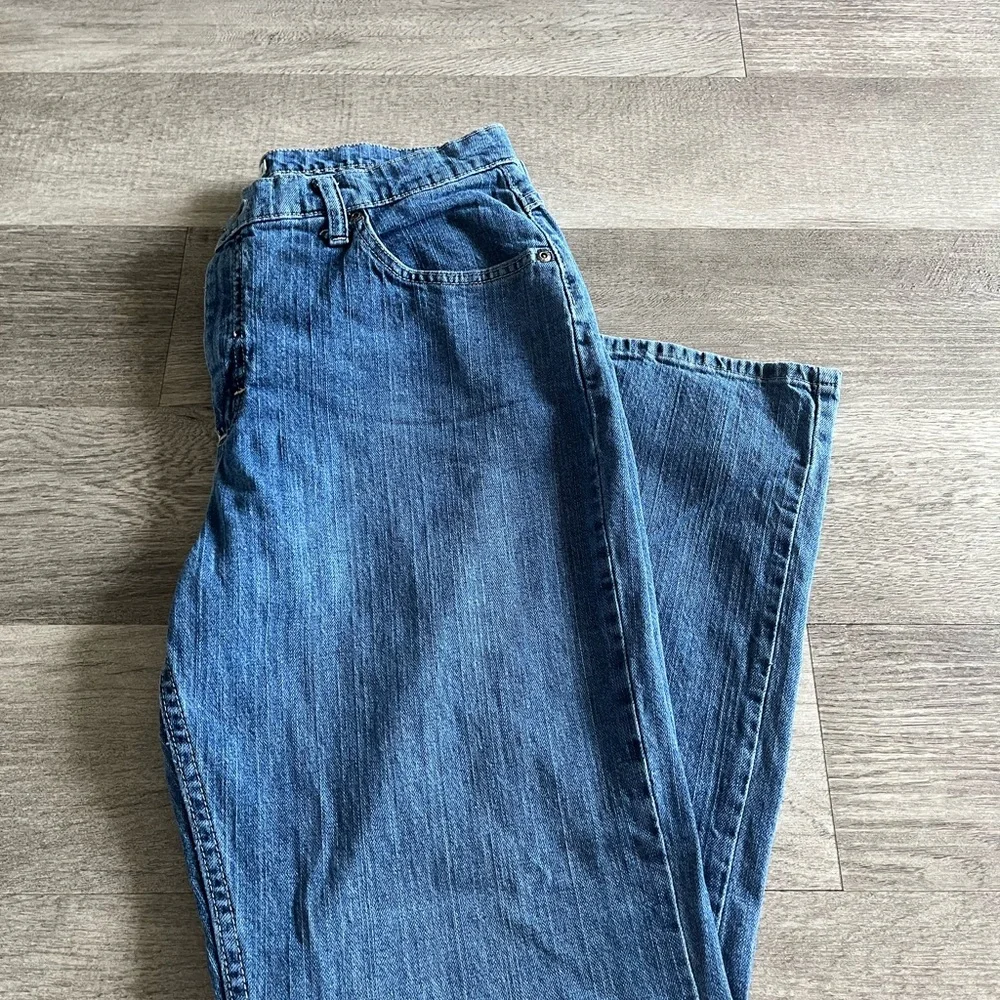 Vintage Nineties 90s High Waisted Rise Lee Riders Women (sz 14P) Lot # 222 - Picture 6 of 6